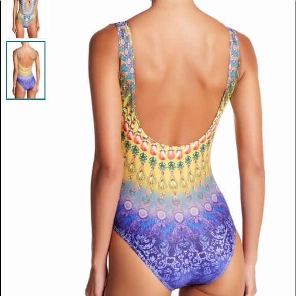 *HOST PICK* NWT La Moda Embellished Sexy One Piece - Picture 2 of 3